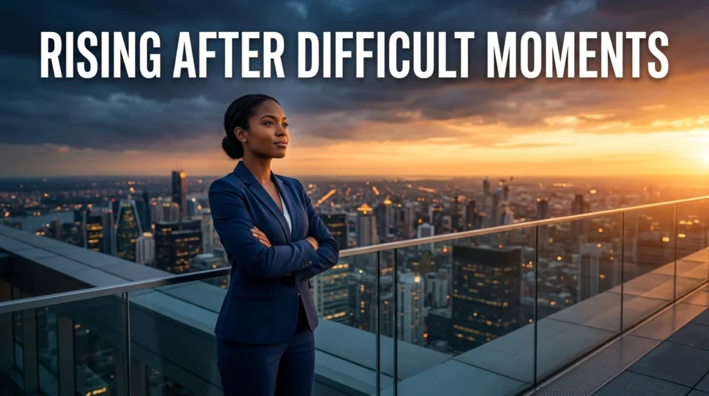Rising After Difficult Moments