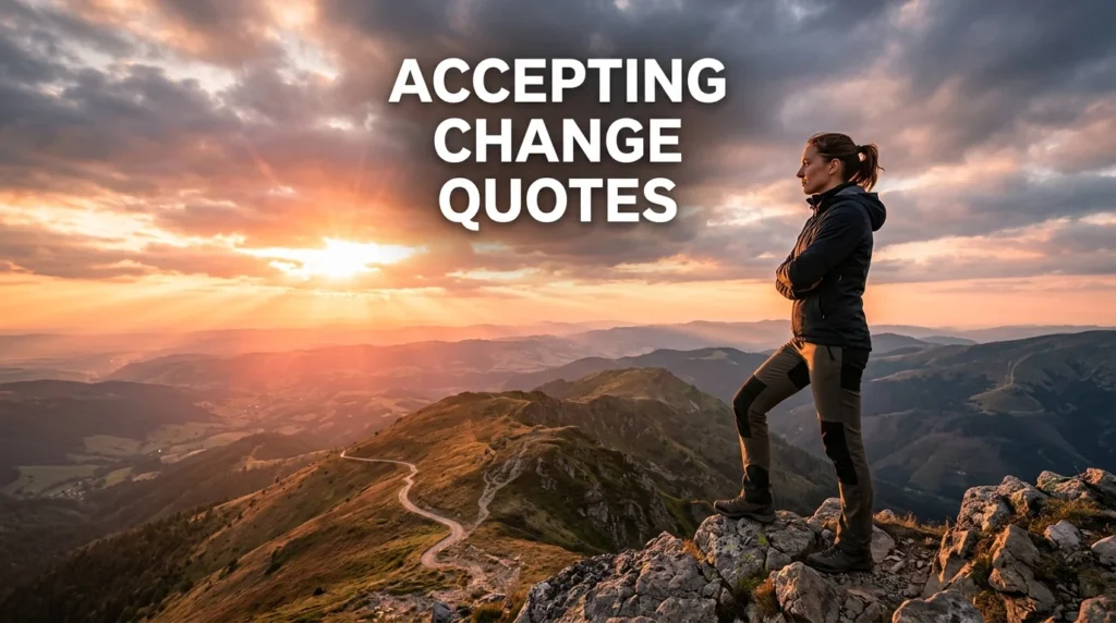 Accepting Change Quotes