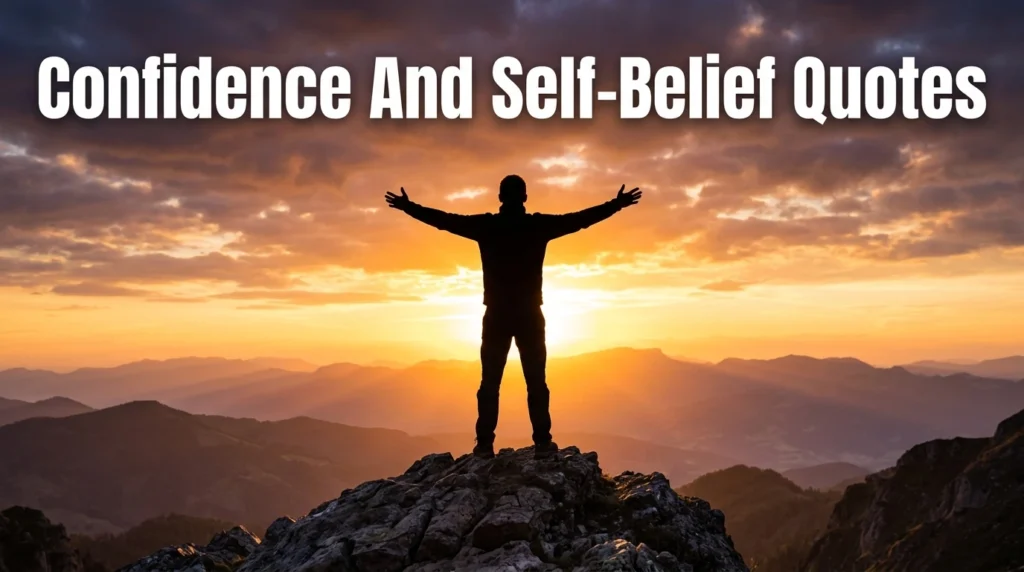 Confidence And Self-Belief Quotes
