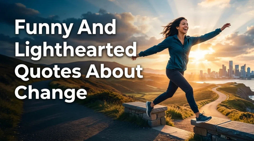 Funny And Lighthearted Quotes About Change