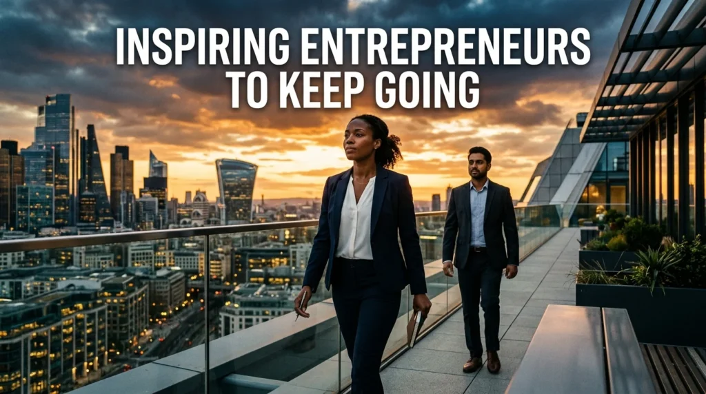 Inspiring Entrepreneurs To Keep Going