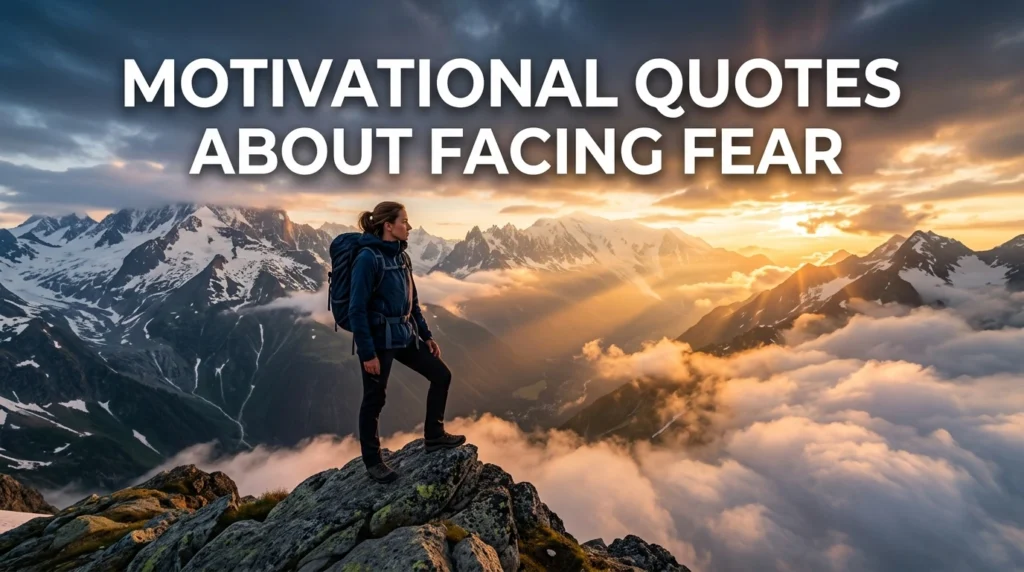 Motivational Quotes About Facing Fear