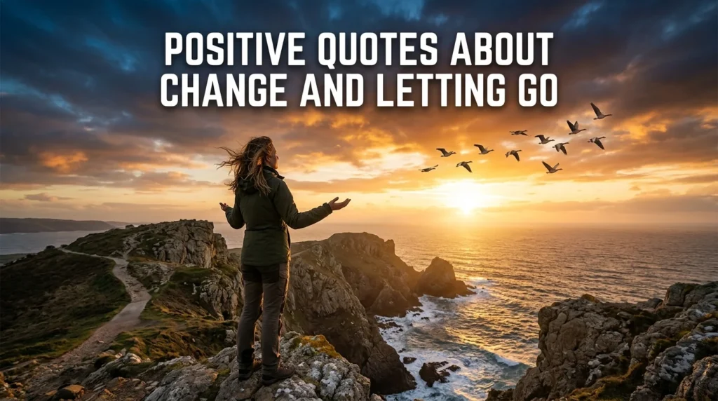 Positive Quotes About Change And Letting Go