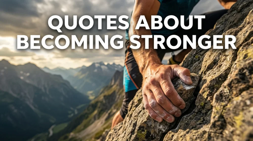 Quotes About Becoming Stronger