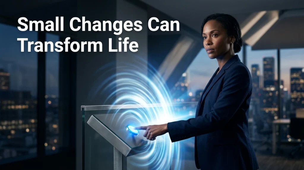 Small Changes Can Transform Life