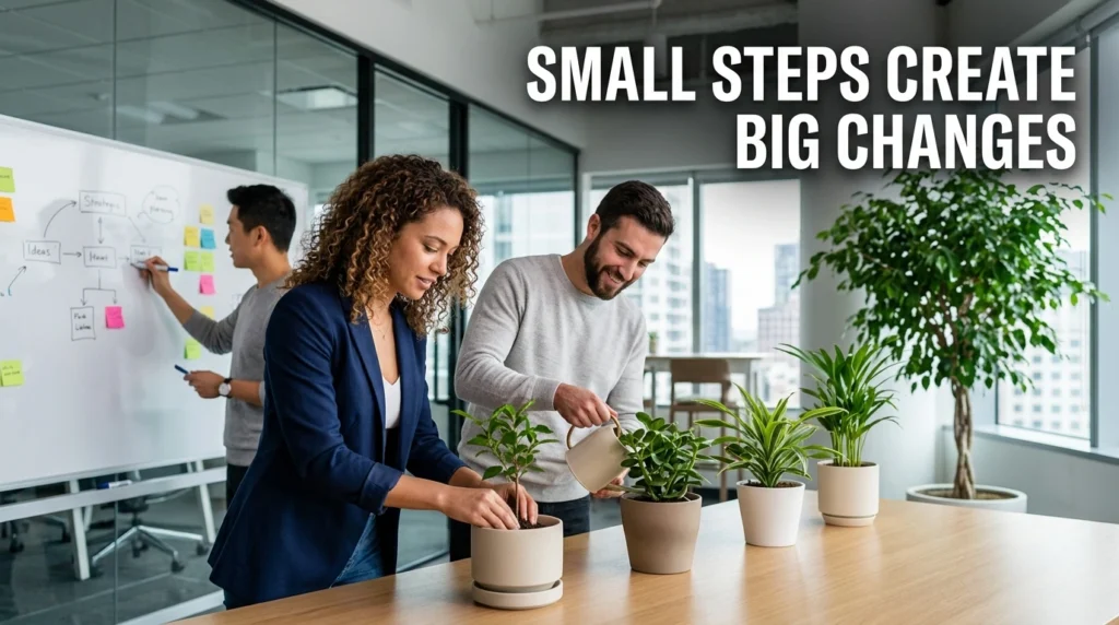 Small Steps Create Big Changes