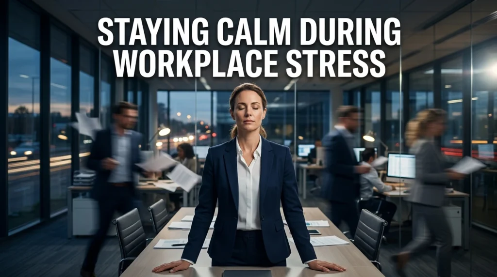 Staying Calm During Workplace Stress