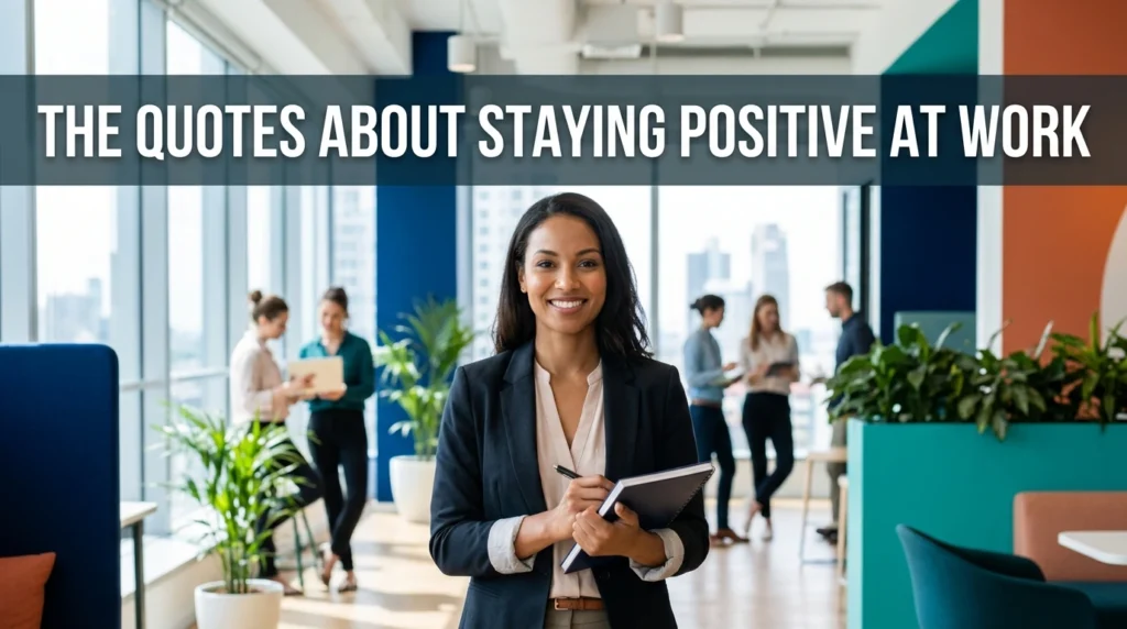 The Quotes About Staying Positive At Work