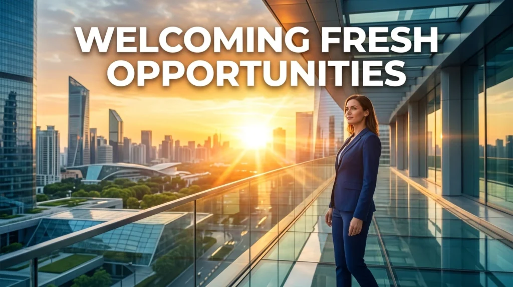 Welcoming Fresh Opportunities