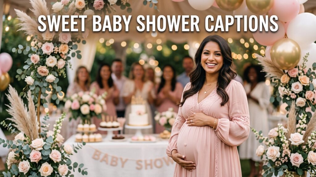 Sweet Baby Shower Captions