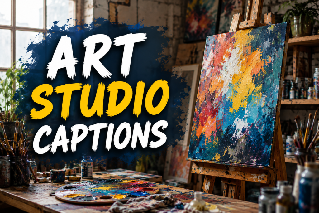 Art Studio Captions