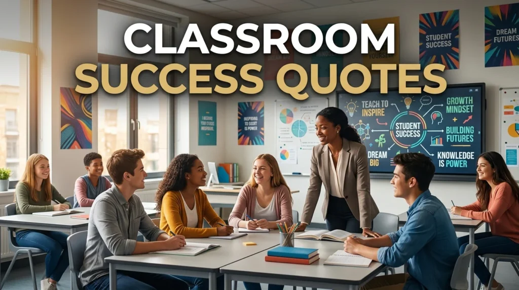Classroom Success Quotes