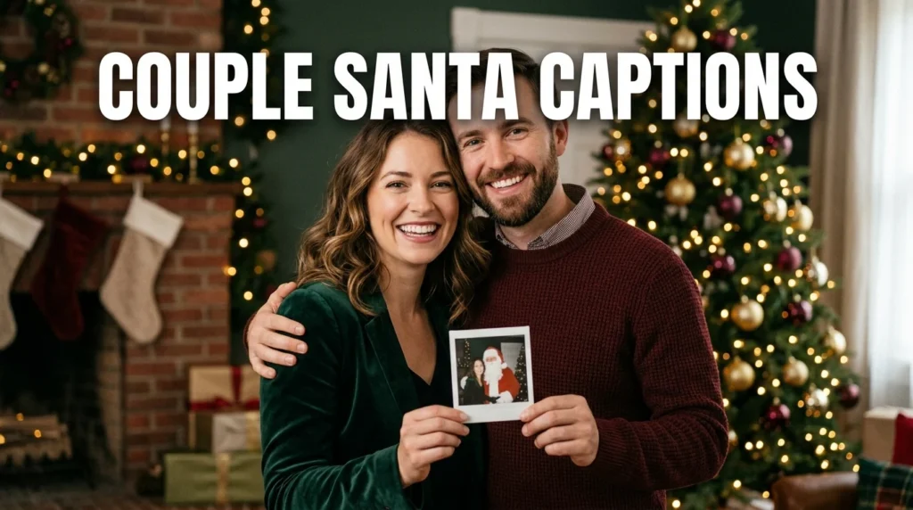 Couple Santa Captions