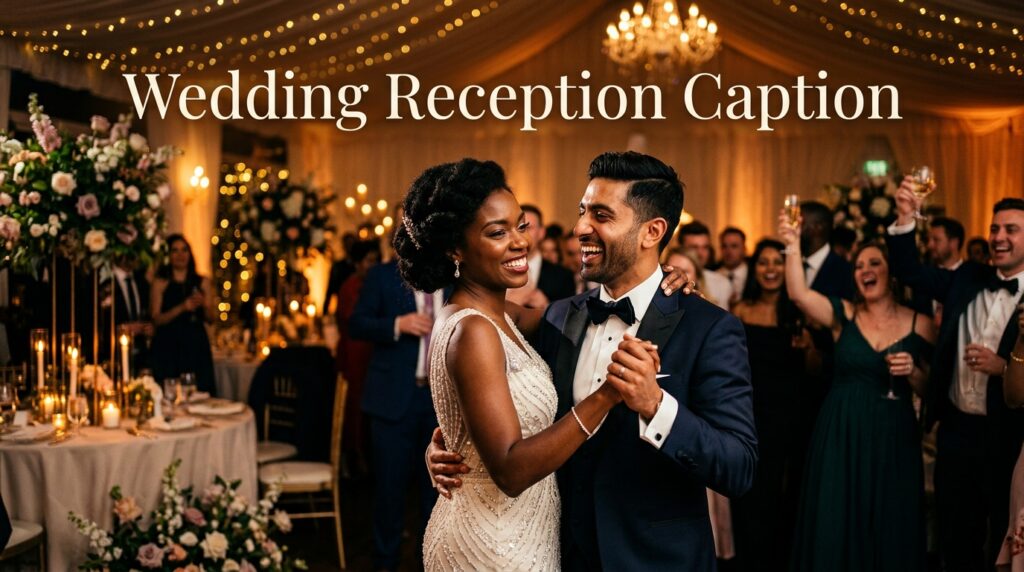Wedding Reception Captions
