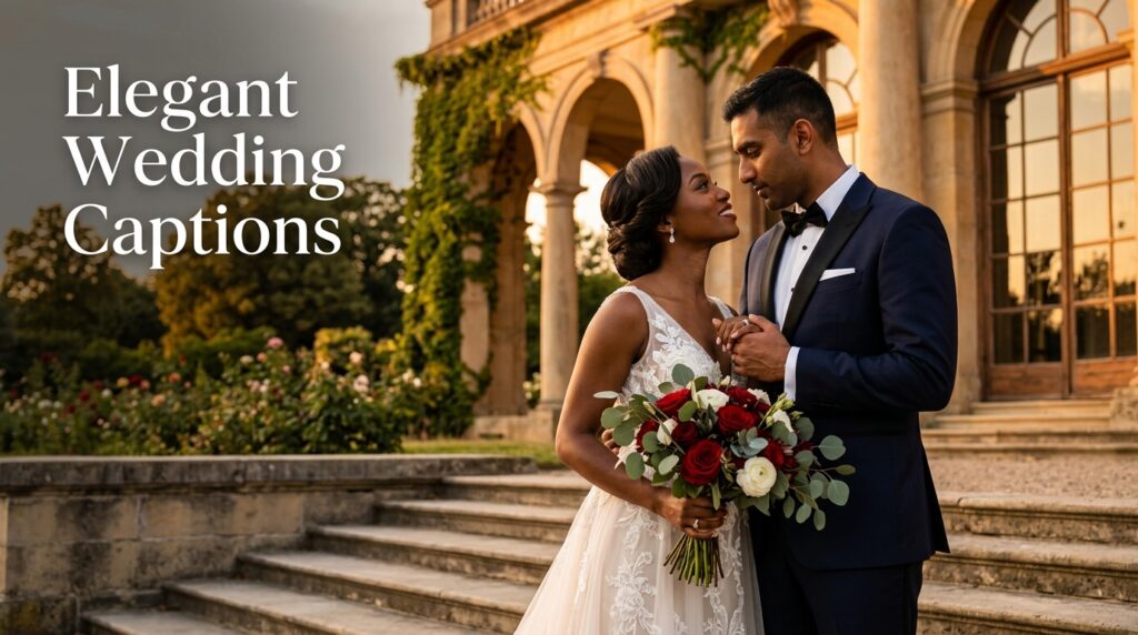 Elegant Wedding Captions