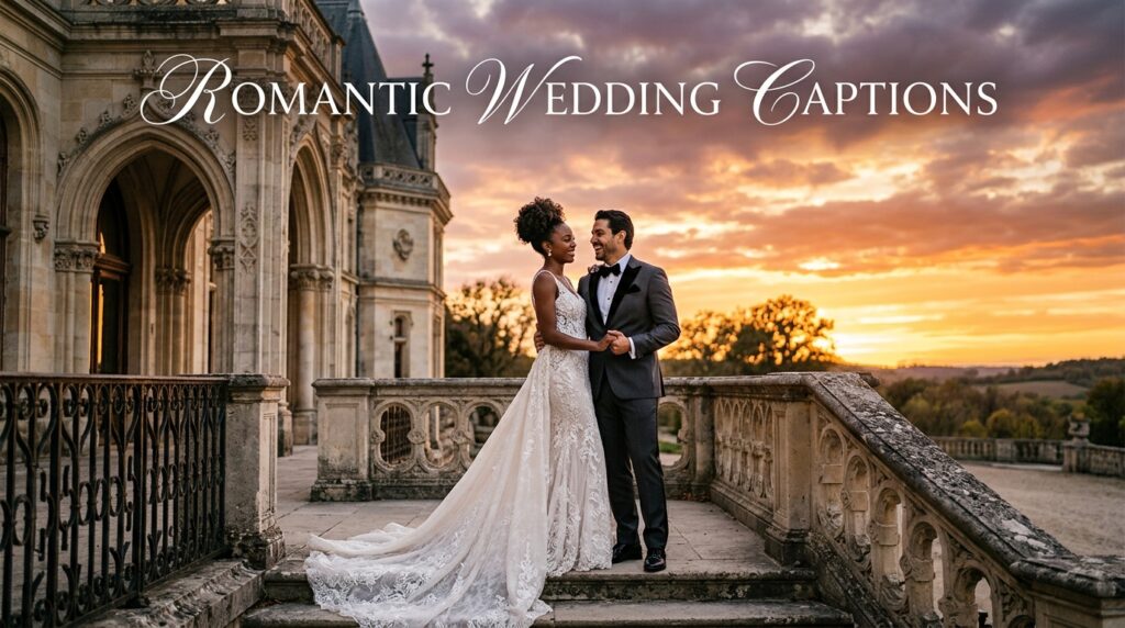 Romantic Wedding Captions