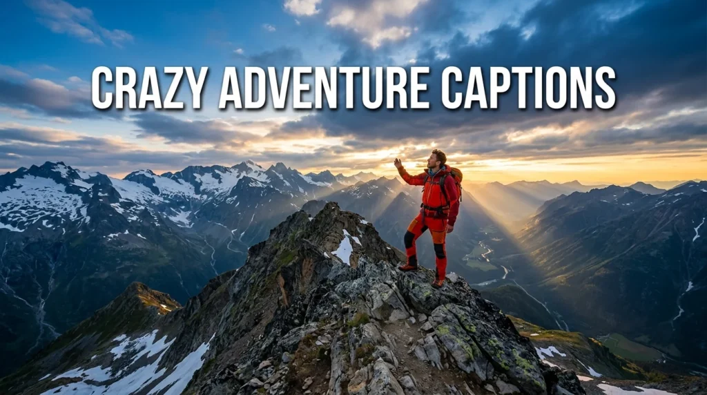 Crazy Adventure Captions