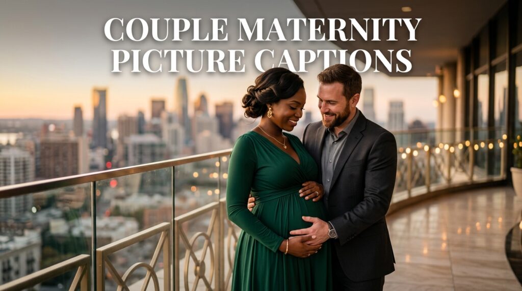 Couple Maternity Picture Captions