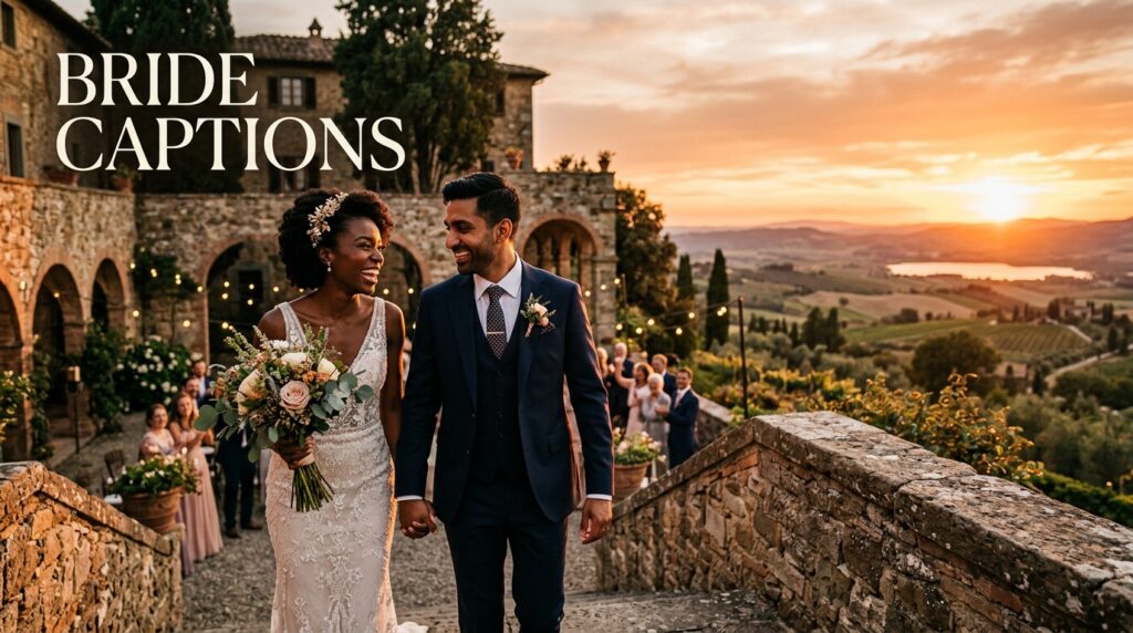 Bride Captions