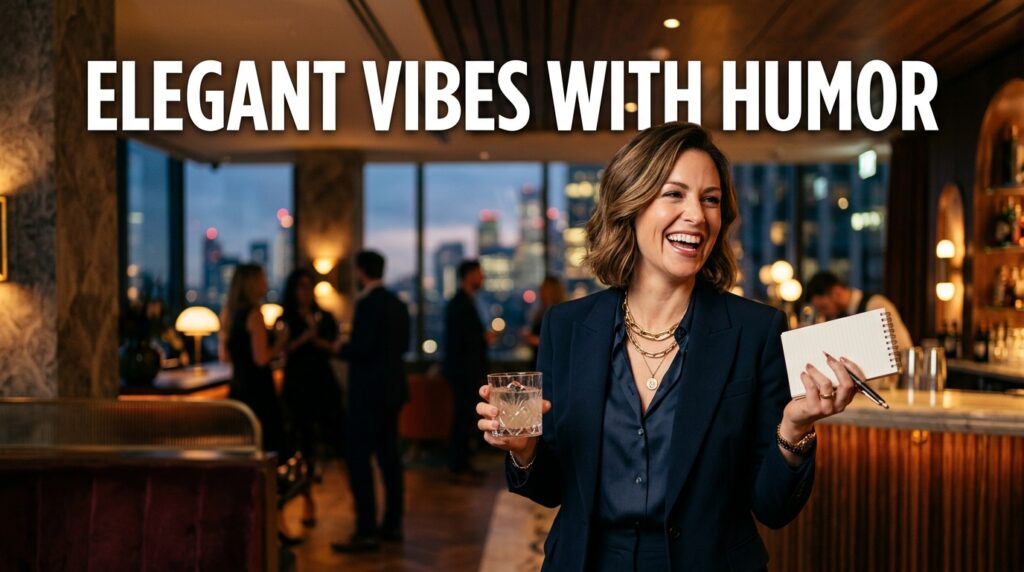 Elegant Vibes With Humor