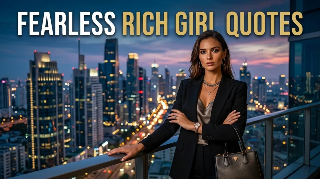 Fearless Rich Girl Quotes
