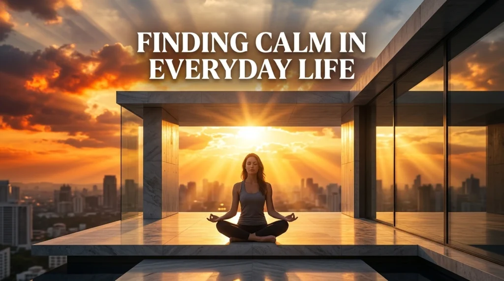 Finding Calm In Everyday Life