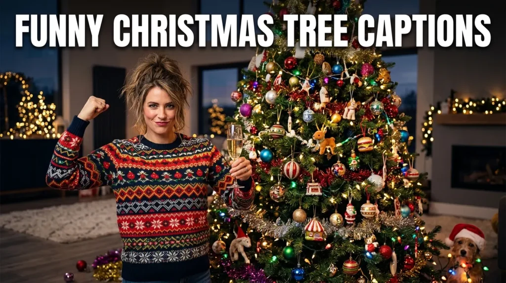 Funny Christmas Tree Captions