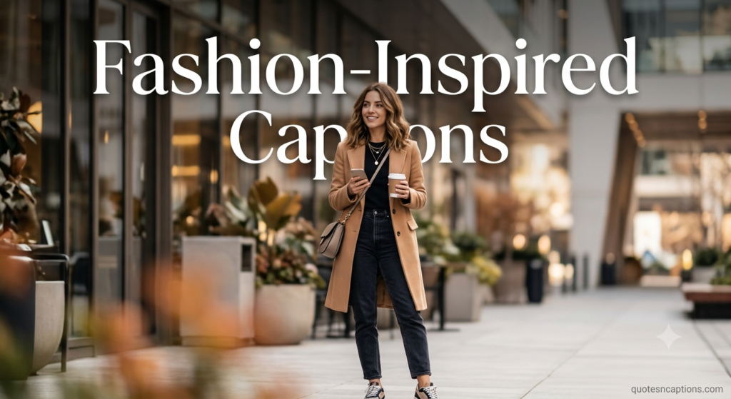 Fashion Inspired Captions