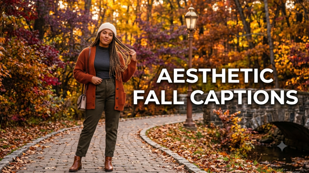Aesthetic Fall Captions