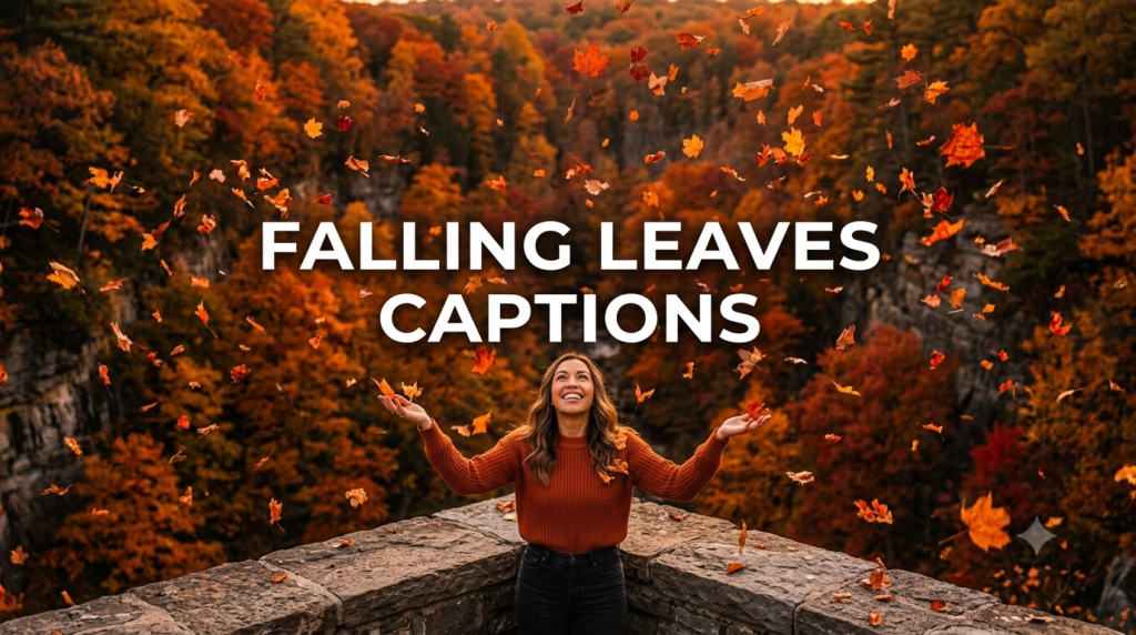 Falling Leaves Captions
