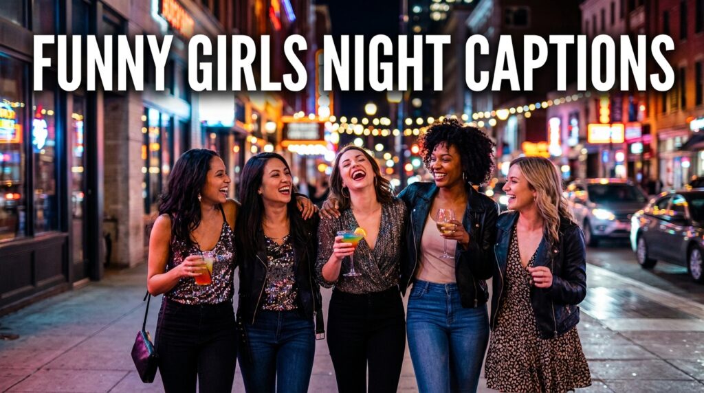 Funny Girls Night Captions
