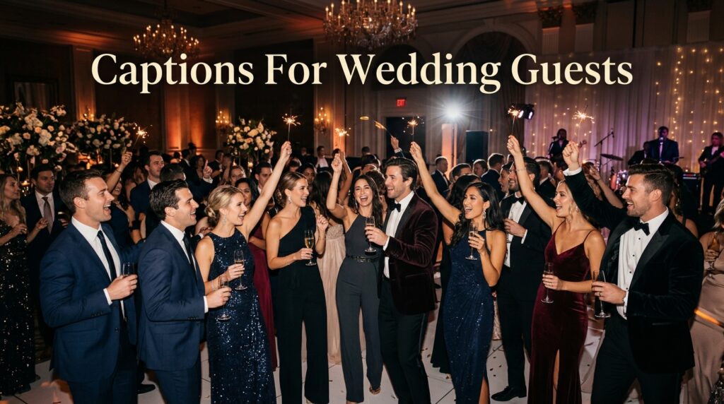 Captions For Wedding Guests