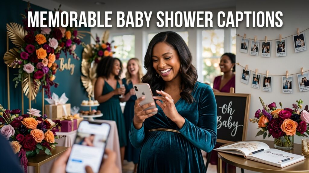 Memorable Baby Shower Captions