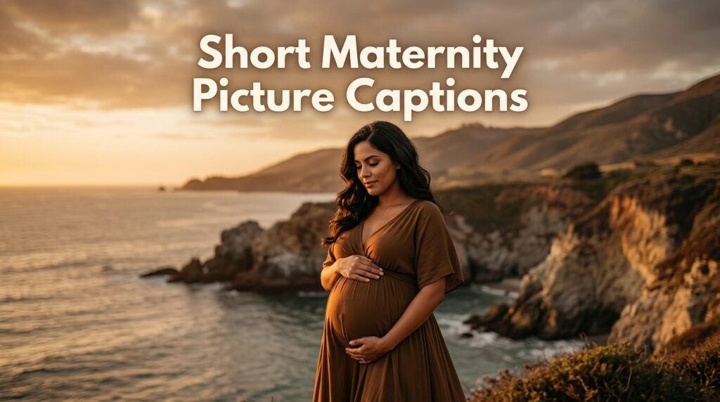 Short Maternity Picture Captions