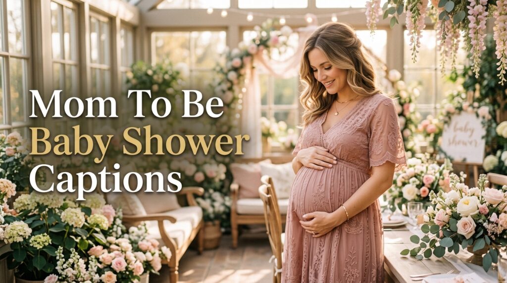 Mom To Be Baby Shower Captions