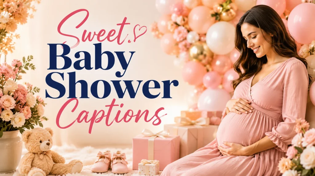 Sweet Baby Shower Captions