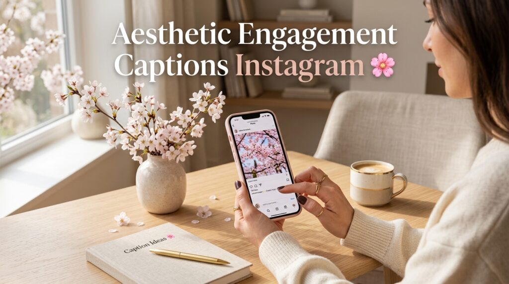 Aesthetic Engagement Captions Instagram 🌸