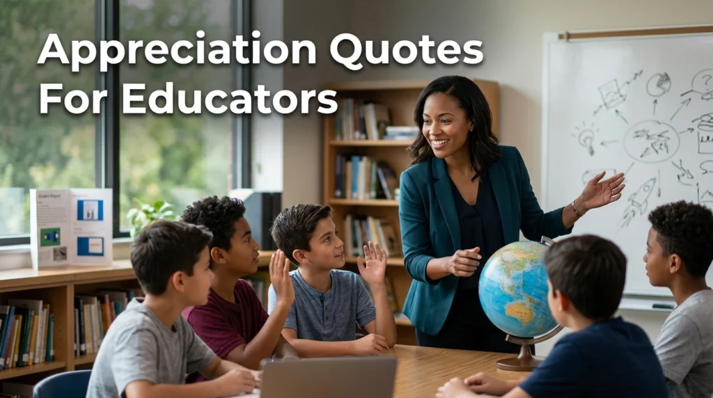 Appreciation Quotes For Educators