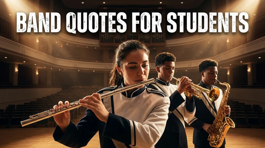 Band Quotes For Students