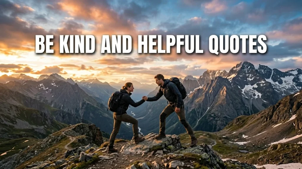 Be Kind And Helpful Quotes