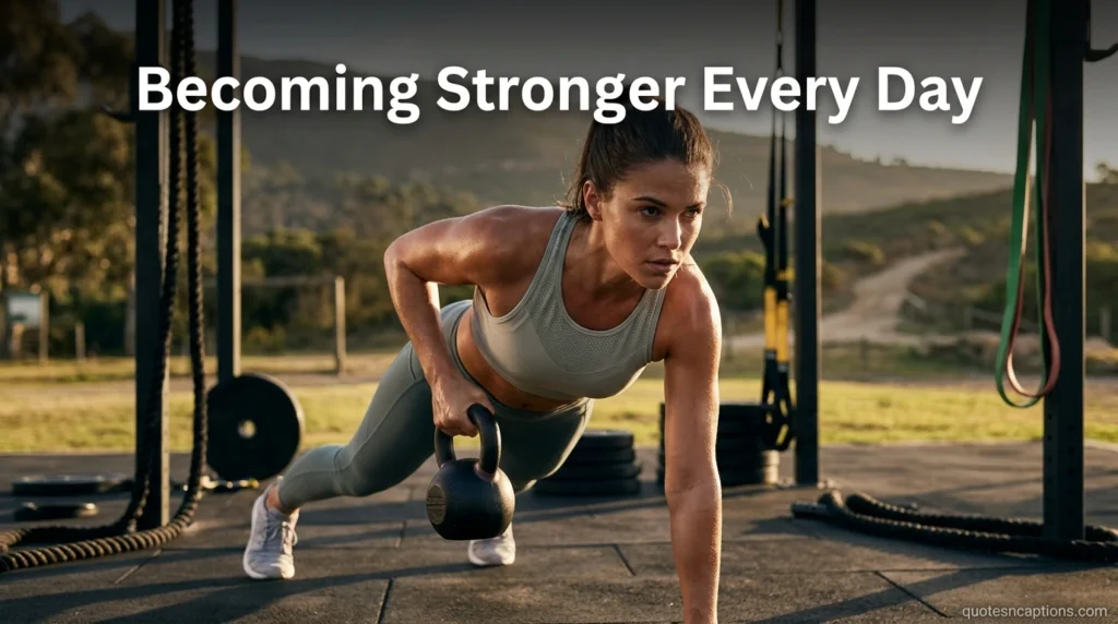 Becoming Stronger Every Day