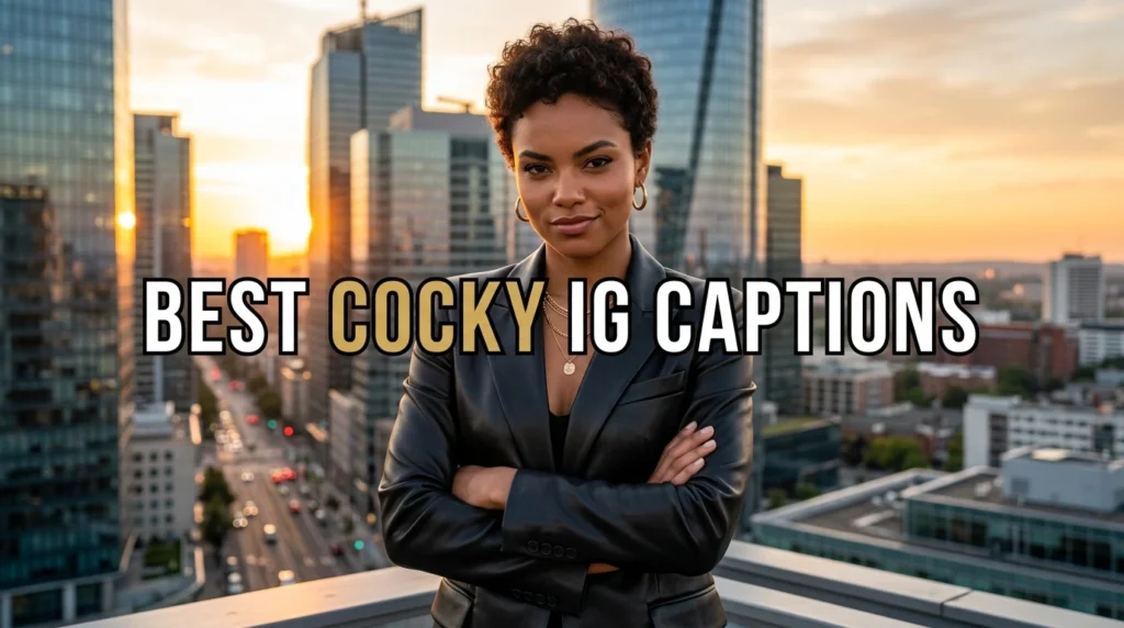 Best Cocky Ig Captions