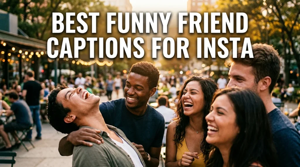 Best Funny Friend Captions For Insta