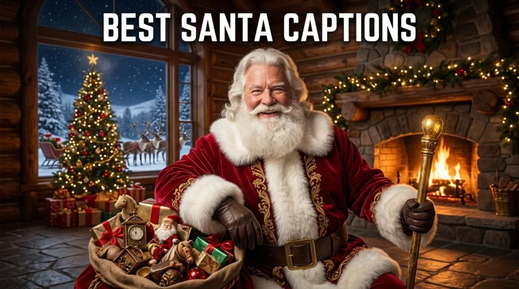 Best Santa Captions