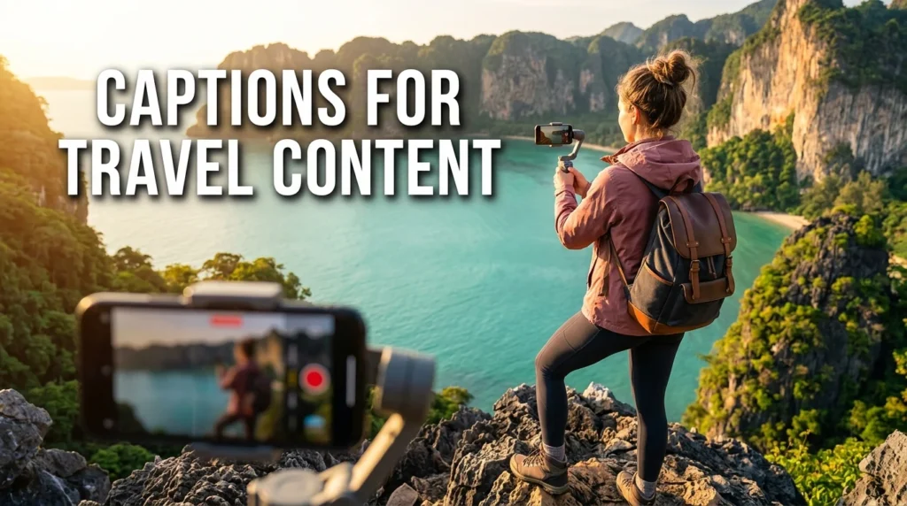 Captions For Travel Content
