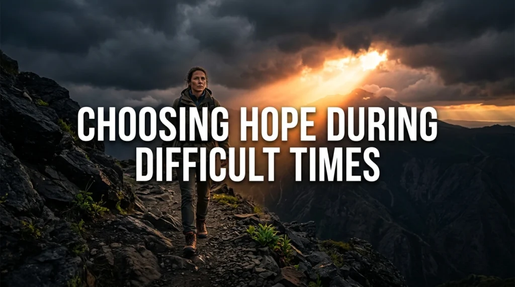 Choosing Hope During Difficult Times