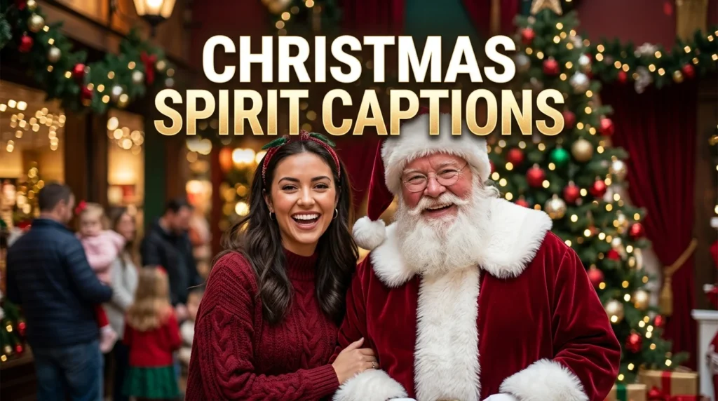 Christmas Spirit Captions