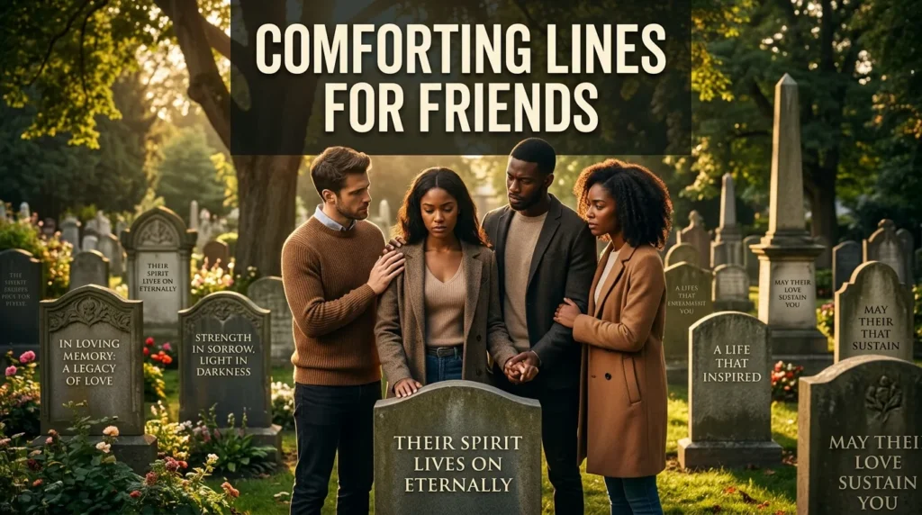 Comforting Lines For Friends