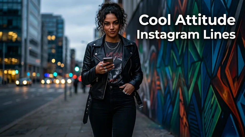 Cool Attitude Instagram Lines