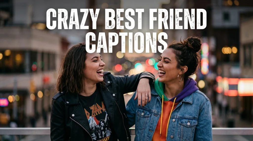 Crazy Best Friend Captions